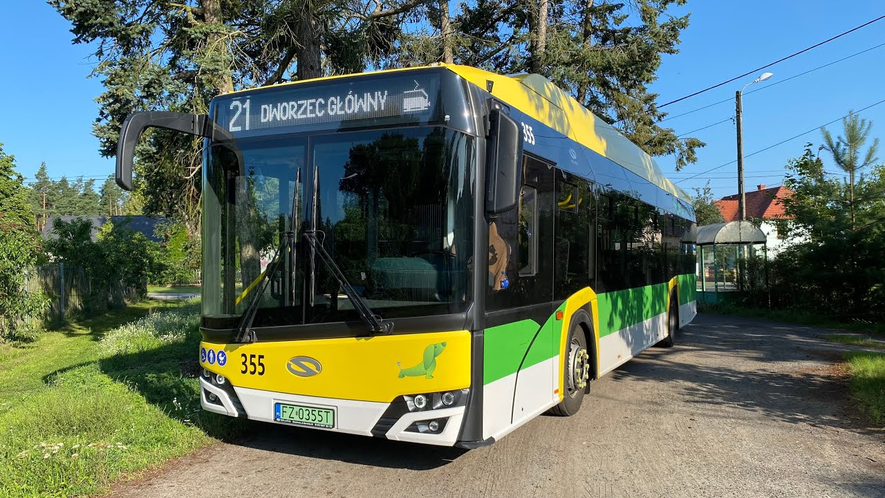 CABVIEW Solaris Urbino 12 Electric #355 / LINIA : 21 