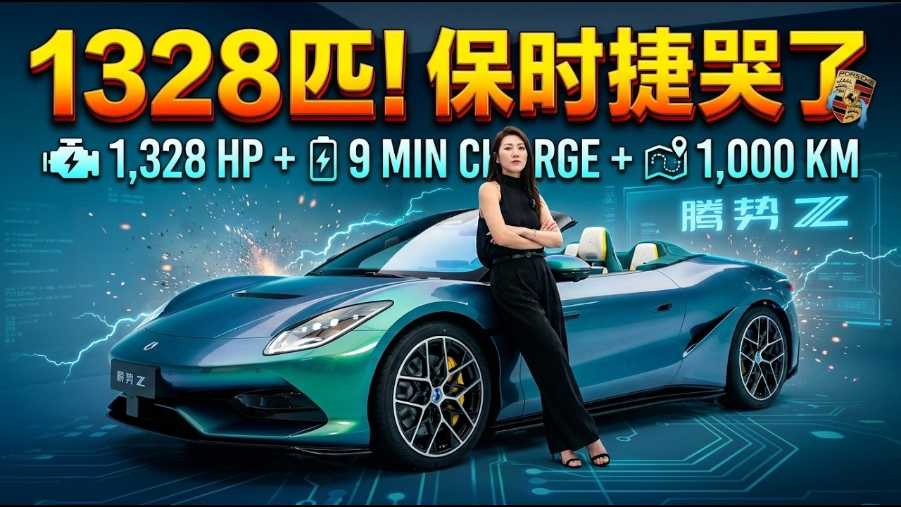 BYD NEW Denza Z9 GT 2026: First Look - 9-Minute Charging, 1,300 HP