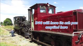 Cab ride with TR18 - Pleasant point railway work day