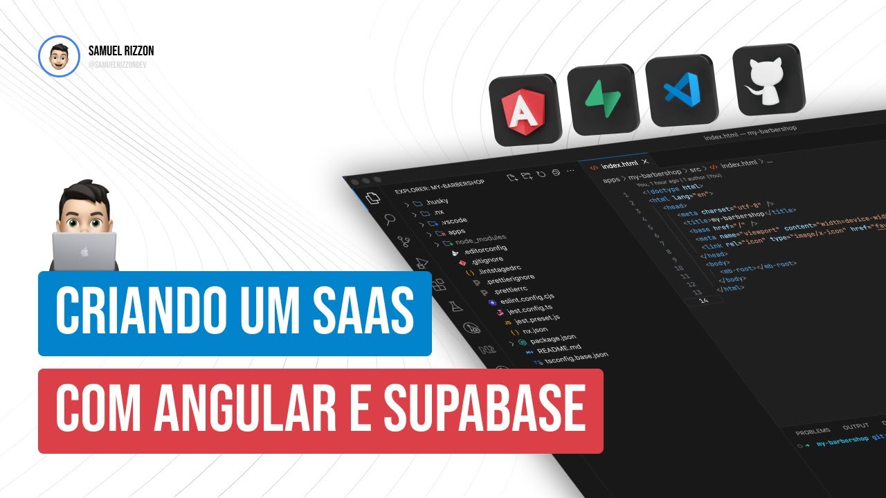 #01 Criando um SaaS do ZERO com Angular 19, NX e Supabase ...