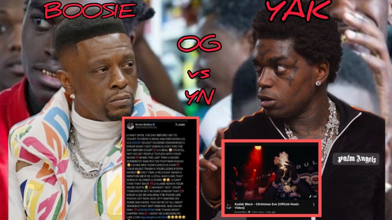 Boosie обрушился с критикой на Kodak Black после того, как тот выпустил дисс-трек "Christmas Eve".