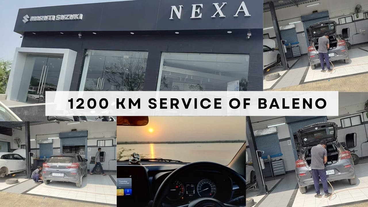Baleno Service In Botad | First Service... #baleno #suzuki #nexa #fyp #viral #series 