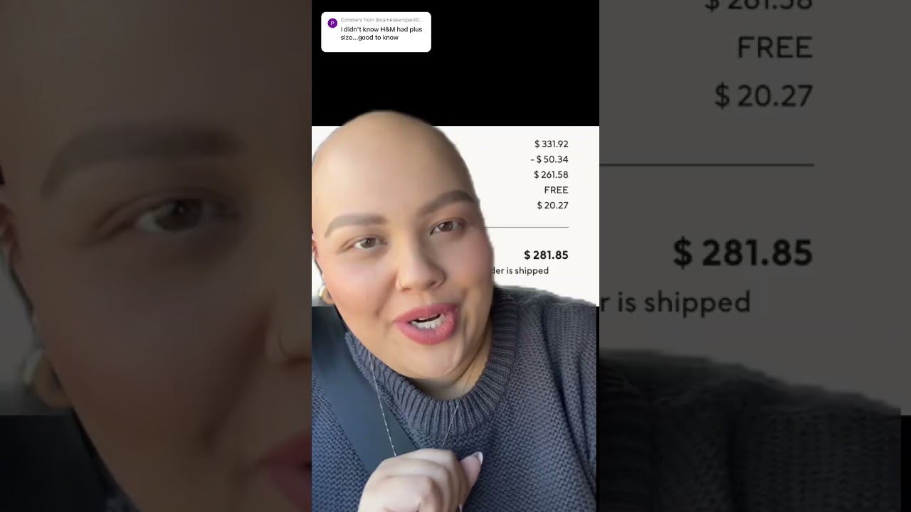 h&m offers plus sizes online!!!! check them out my fellow chunky peopleeeee 🤑🫶🏼