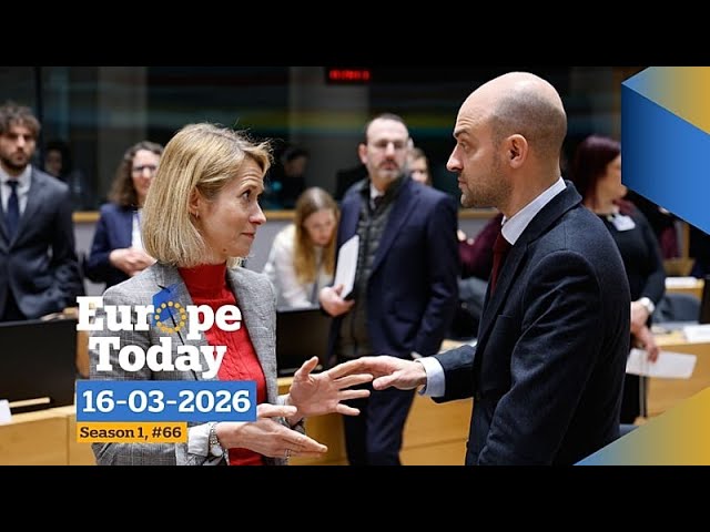LIVE: EU foreign ministers gather as Iran war enters third week | Europe Today #66, 16/03/2026
