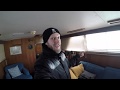 Living on a boat in the winter snowstorm!!  A day in the life. DON'T PROCRASTINATE!