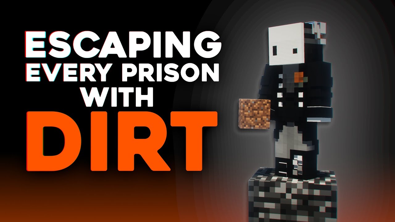 Escaping Minecraft's Hardest Prisons With Dirt 