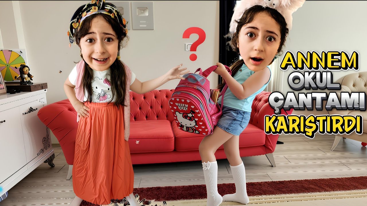 ANNEM OKUL ÇANTAMI KARIŞTIRDI YAKALANDIM !! ESMA ROLLERİ DEĞİŞTİ 24 SAAT ANNE OLDU !