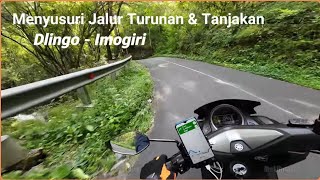 Turunan & Tanjakan jalur Dlingo-Imogiri Bantul Yogyakarta | NingraTan#13 screenshot 2