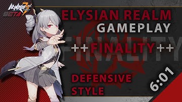 [HI3 Beta 6.6] Prometheus Elysian Realm Finality Showcase, Defensive Style