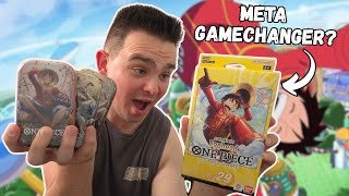 REVIEWING THE NEW ST29 LUFFY DECK & OPENING UP THE OP13 TINS