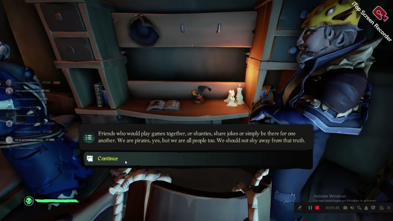 Navy Convoy doing Glitterbeard