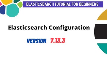 Elasticsearch configurations | elasticsearch.yml configuration