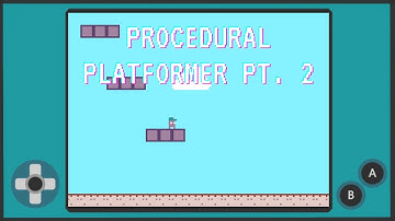 MakeCode Arcade Advanced - Procedural Platformer Pt. 2