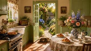 Soft Summer Morning in a 1950s Cottage ☀️🍓 | Vintage Oldies Playing in Another Room screenshot 2