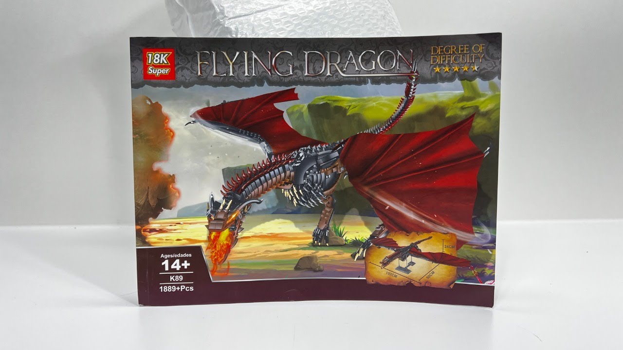 Let's Build 18K Super's Flying Dragon 