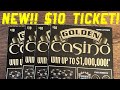 🟡NEW $10 GOLDEN CASINO!!🟡 4 IN A ROW!!🟡 OHIO LOTTERY TICKETS!!🟡