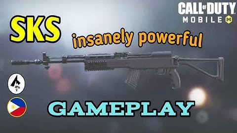 SKS Insanely Powerful Sniper COD mobile Gameplay ( Flydigi Q1 & Scorpion D1 ) @Flydigi
