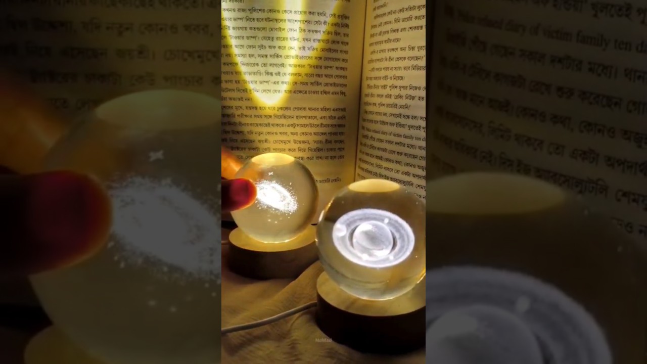 This Crystal Galaxy Ball Looks Unreal 😍✨ 