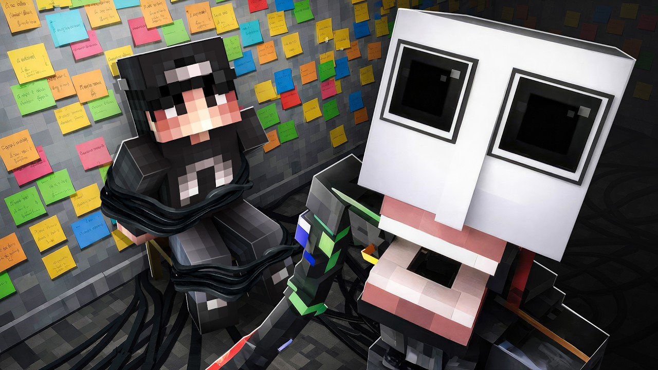 I Was Held Prisoner By My Self-Aware Robot... (Minecraft)