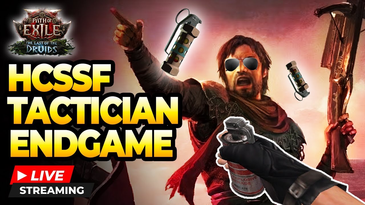 [HCSSF] 75+ Tactician Endgame - Pushing To T15 Maps!