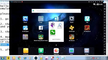 How to root nox app and run game guardian in it