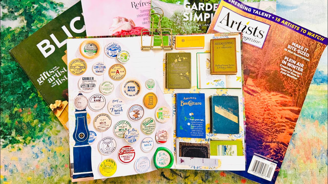 Книга вдохновения! Ведение дневника в стиле «скрапбукинг»? Полистайте…