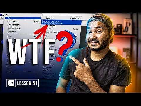 What is this? Working with Production Project in Adobe Premiere Pro