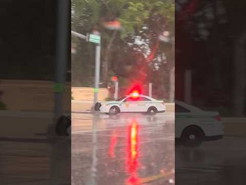 Miami Dade Police Responding #reels #police #miami #policecars #cops #emergency #random #florida
