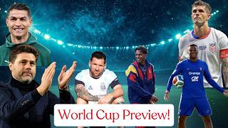 2026 World Cup Preview! How Good is USA? Will Argentina Repeat? | Touchline Table Talks