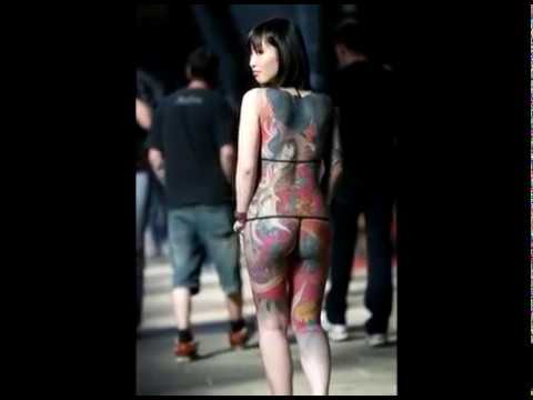 на попе тату фото