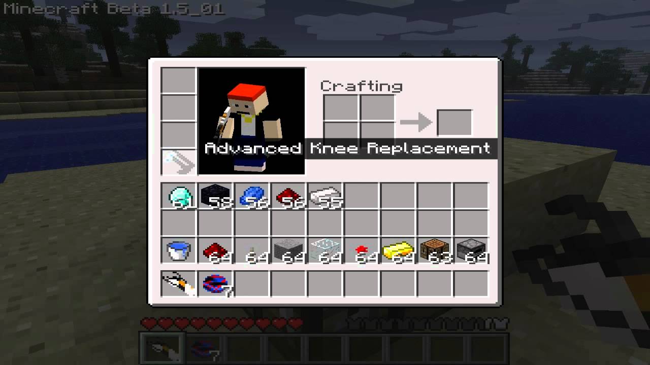 How to install Portal Gun for Minecraft Beta 1.5_01 And All Recipes