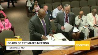 Board of Estimates Meeting; June 21, 2017