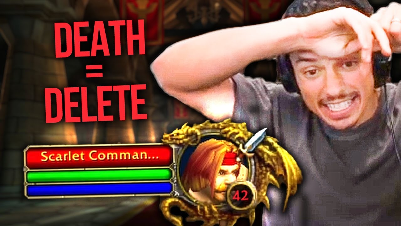 Insane SCARLET MONASTERY as Lvl 37 (DEATH = DELETE)