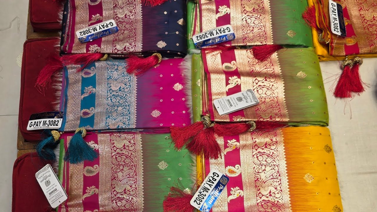 ২০২৬ এ  আমরাই এই প্রথম নিয়ে আসলাম  পিওর সানন্দা কাতান শাড়ি 