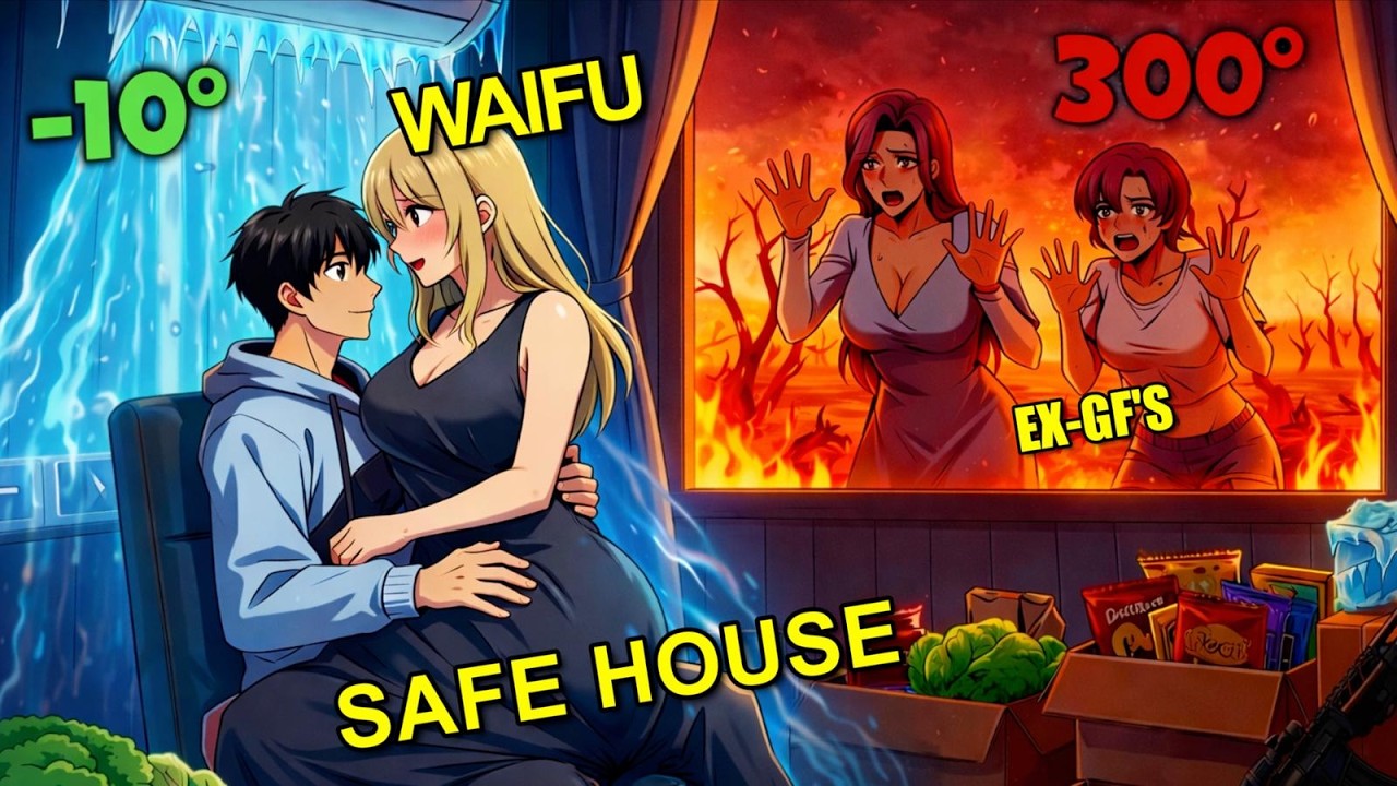 Solar Apocalypse: He Built a Fortress With Endless Food | Manhwa Recap