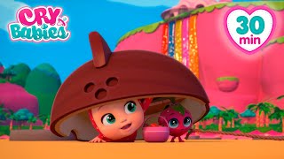Playing Hide and Seek with Friends 🥥 Cry Babies | Cartoons for Kids in English