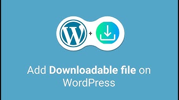 Easy PDF, Music, Video Embedding | How to Add a Downloadable File in WordPress