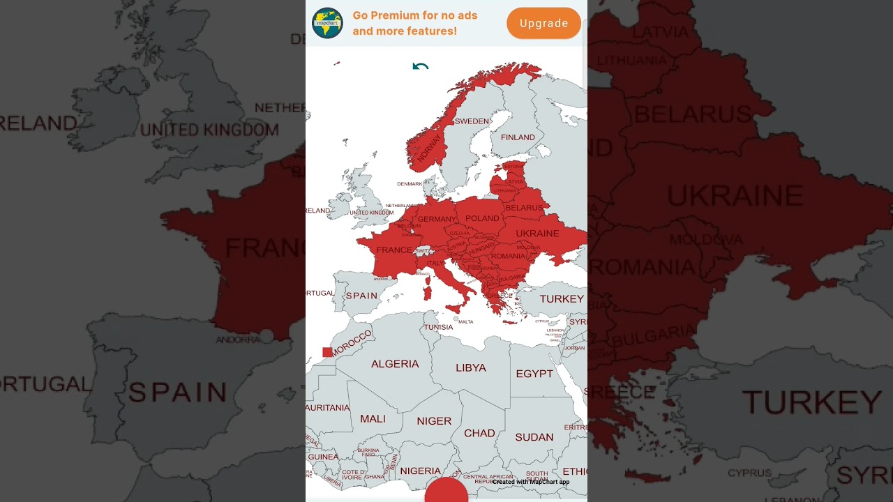 Countries and their biggest 