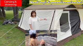 Champing Sambil Mandi Bugil Di Pemandian Air Panas Sendirian