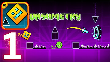 Geometry Dash -Gameplay Walkthrough -Part 1(ios,Android)
