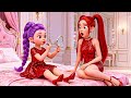 😱 OMG!💄Baby Rumi Doing Her First Makeup to Look Like Mira | KPOP Demon Hunters