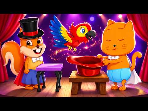 The Secret of Magic - Cat Family Korean - Cartoon for Kids