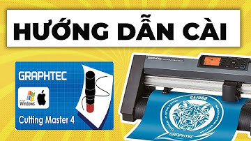 Hướng dẫn cài đặt máy cắt Graphtec| inanphuthien.com