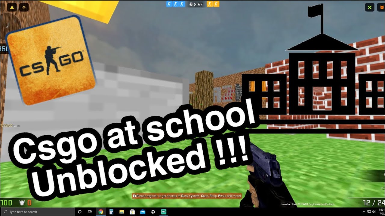 HOW TO PLAY CSGO AT SCHOOL UNBLOCKED Venom YouTube