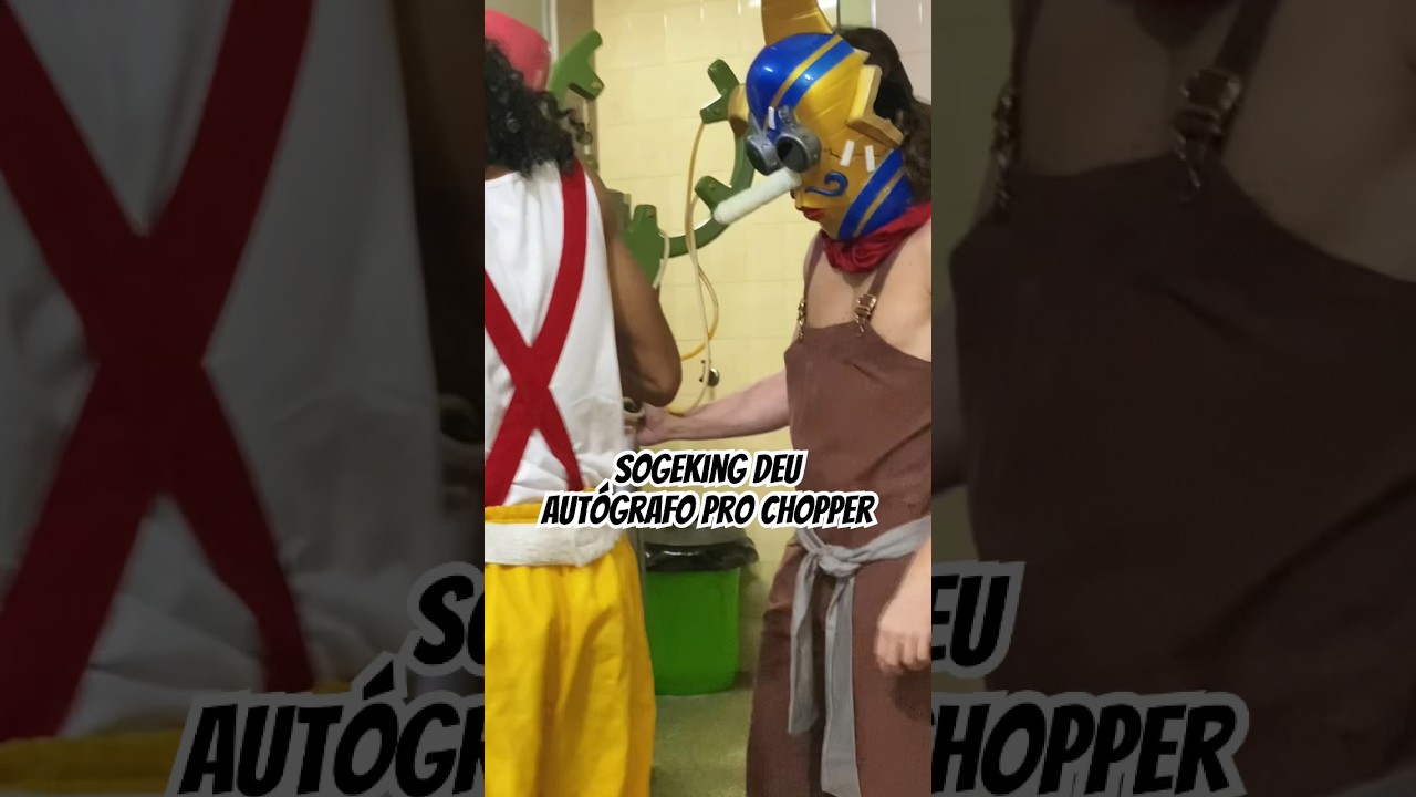 Sogeking, Chopper, Luffy, Zoro, Usopp - cosplays de One Piece