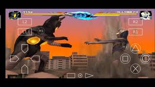 zetton vs fake dyna BUG Ultraman FE3 PS2