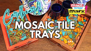 Cardboard Tile Mosaic Trays