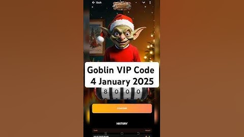 Goblin Mine Game Code Today 4 January Goblin Mine Game Code Today #goblin #code
