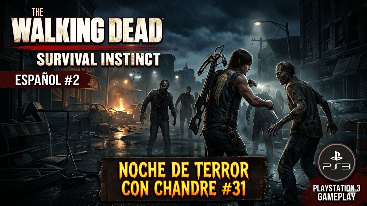 The Walking Dead Survival Instinct | Español #2 | Noche De Terror Con ...