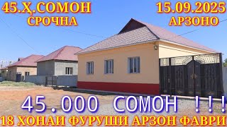 видео: Хонахои Фуруши!!! кредит аз 21 000 сомон (15.09.2025) аз Душанбе ва дигар Шахру Нохияхои Чумхури ТЧК картинка: Хонахои Фуруши!!! кредит аз 21 000 сомон (15.09.2025) аз Душанбе ва дигар Шахру Нохияхои Чумхури ТЧК